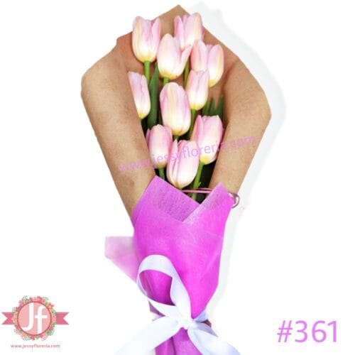 361 Bouquet de tulipanes