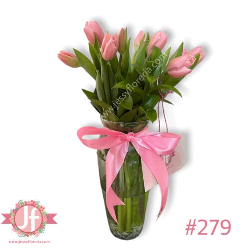 279-florero-de-10-tulipanes