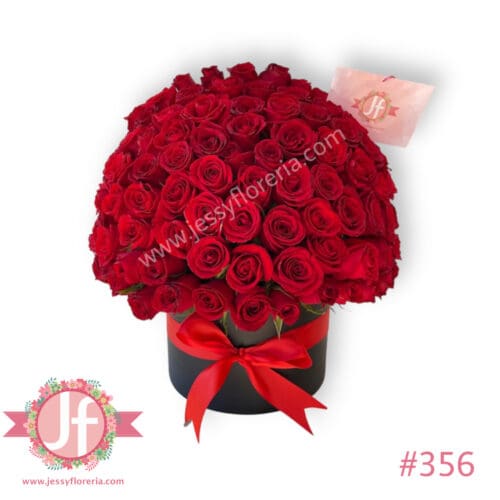 356-caja-circular-100-rosas-rojas