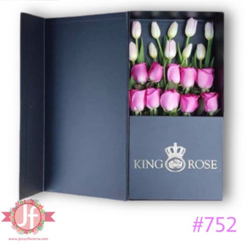 752-caja-king-10-tulipanes-y-10-rosas-fucsia