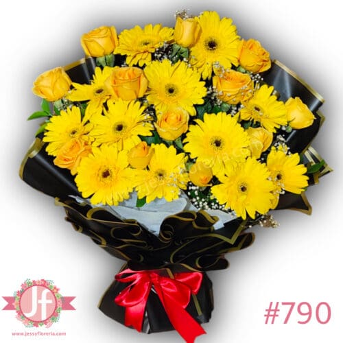 790-12-gerberas-y-12-rosas-amarillas-empapelado