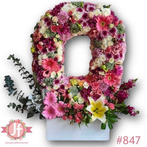 847-letra-o-vintage